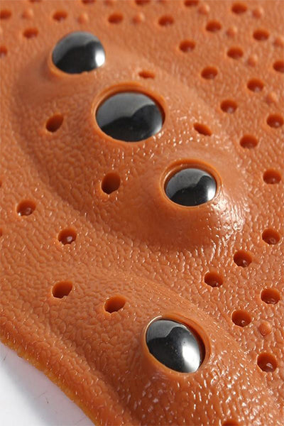 Massaging Insoles,Acupressure Magnetic Massage Foot Therapy Reflexology Pain Relief Shoe Insoles Washable and Cu table 1 Pair