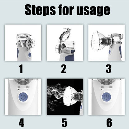 Eco-Portable Mini Handheld Nebulizer Machine