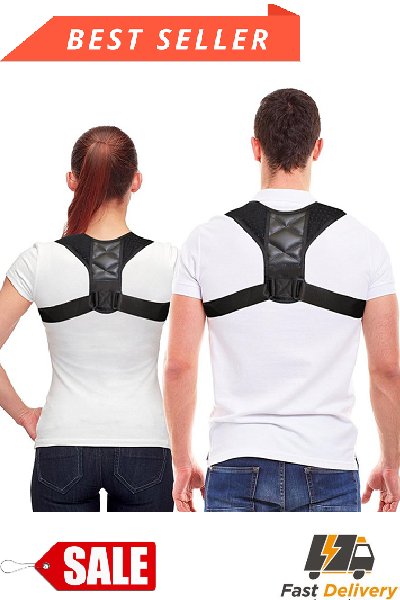 Deluxe Adjustable Clavicle And Shoulder Posture Corrector Brace